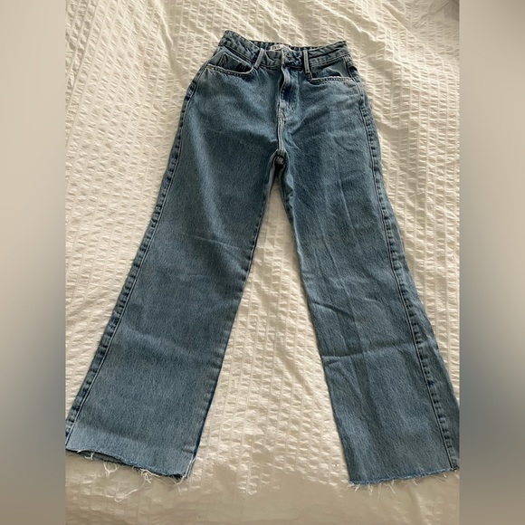 Zara High Rise Wide Leg jeans - Picture 2 of 4